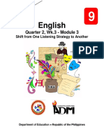 English: Quarter 2, Wk.3 - Module 3