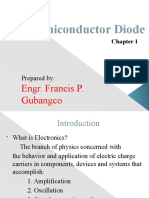 Energy Levels of Semiconductor, Conductors and Insulators