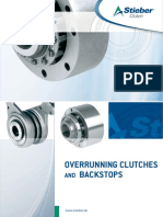 Overrunning Clutches Backstops: Product Catalogue