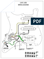 Cort G250 Wiring Diagram: Yellow Black