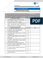 Lista de Verificacao Movimentação Manual de Cargas