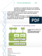 Chapter 1 Overview of Operating System (8 M)