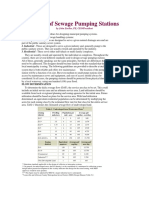 Design of Sewage Pumping Stations