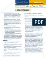 Fiche 101 Installations Electriques