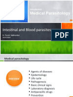 Medical Parasitology: Intestinal and Blood Parasites