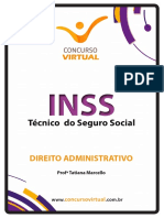 Apostila CV Inss Direito Administrativo Tatiana Marcello