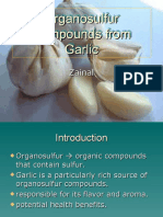 Organosulfur Compounds From Garlic Organosulfur Compounds From Garlic