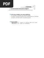 Chapitre L'environnement de Travail de Delphi 5: A La Fin de Ce Chapitre, Vous Serez Capable de