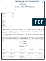 16 Exercicios Sistema Metrico Decimal