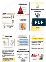 Actos y Condiciones Inseguras