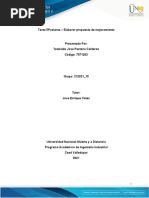 Tarea 5 Postarea - Elaborar Propuesta de Mejoramiento