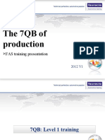 The 7QB of Production: FAS Training Presentation