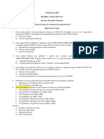 Ficha de Exercicio - de - Consumo de Energia - Centrais Eléctricas