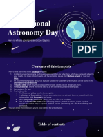 International Astronomy Day by Slidesgo