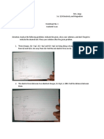 Worksheet 1 (Coulumbs Law) Electricity and Magnetism - Fadrigon, Qleous Blumei