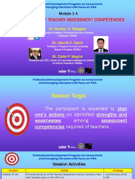 Aassessment PD Module1A - MUBalagtas - Assessment Literacy For Teachers