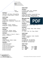 As TRC3 Tests Answer Key