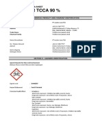 Sunchlor Tcca 90 %: Material Safety Data Sheet