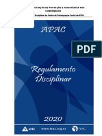 Regulamento Disciplinar 2020