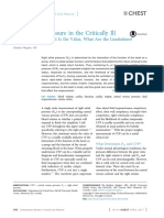 Right Atrial Pressure in The Critically Ill: How To Measure, What Is The Value, What Are The Limitations?