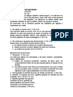 Requisitos de Los Diaconos