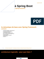 FormationSpringBoot 2 SpringFwk