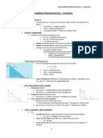 Intermediate Microeconomics - Summary FK