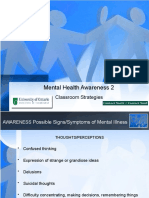 Mental Health Awareness 2 Classroom Strategies