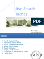 Effective Search Tactics: by Jilan Wagdy