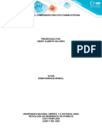 Informe de Farmacotecnia Henry Salcedo