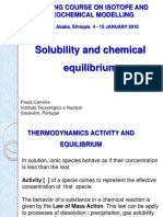 Solubility Equilibrium