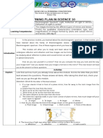 Learning Plan in Science 10: Unit Topic: Content Standard: Learning Competencies