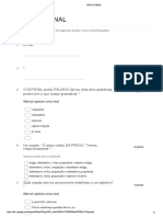 Classes Gramaticais - Formulários Google