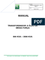 Manual - Transformador A Óleo 500 - 3500 kVA TRAEL