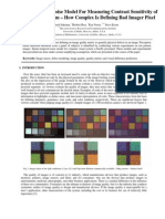 Contrast Sensitivity For Human Eye System