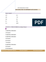 Effective Speech Delivery in Different Situations: Oral Communication in Context