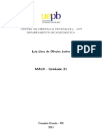 MA14 - Unidade 21: Luiz Lima de Oliveira Junior