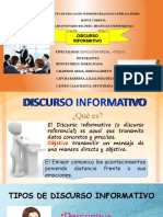 Discurso Informativo