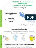 Aula 06 - Higienização Das Mãos, Luvas de Procedimento e Estéril