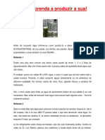 Artigo - Água Solarizada-Aprenda A Produzir A Sua (03 PGS) - OK