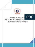 Modulo II Contabilidad Gerencial