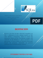 Exposición SQLite