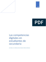 Las Competencias Digitales en Estudiantes de Secundaria