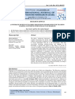 A Systematic Review of Teachers Perceptions Towards Effective Teaching-Learning of Students With Intellectual Disability