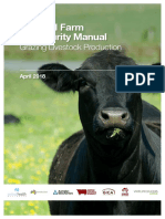 National Farm Biosecurity Manual: Grazing Livestock Production