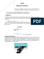 tp2 Diffraction Et Interférence