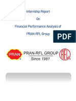 Internship at Pran RFL Group Nov'21