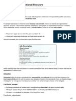 Chapter 10 Organisational Structure