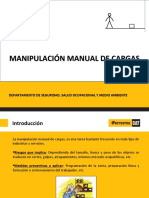 Manipulacion de Cargas - Ergonomia