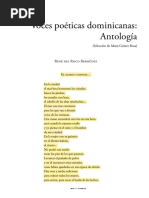 Voces Poéticas de República Dominicana